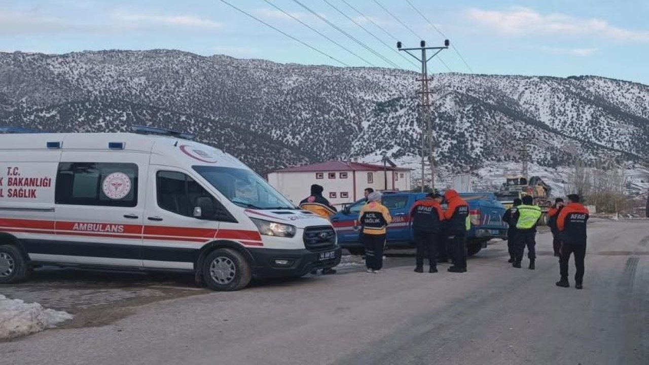 Kahramanmaraş’ta mahsur kalan kişiyi AFAD kurtardı!