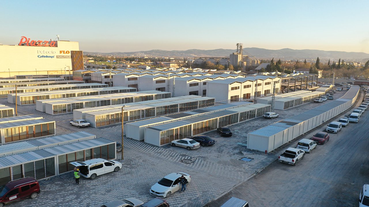 Kahramanmaraş'ta kurulan geçici çarşı, esnafın umudu oldu!