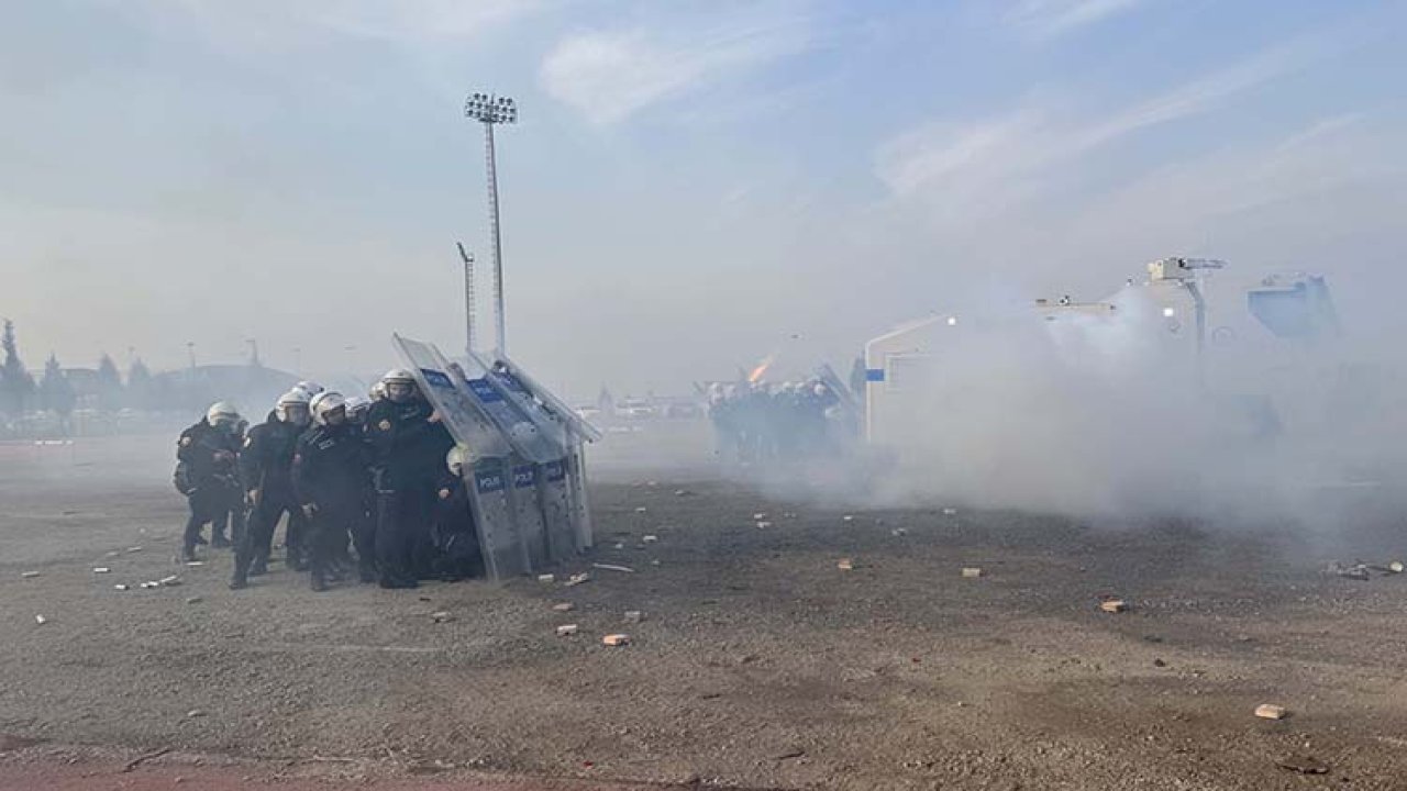 Kahramanmaraş’ta polisi gören eylem sandı!