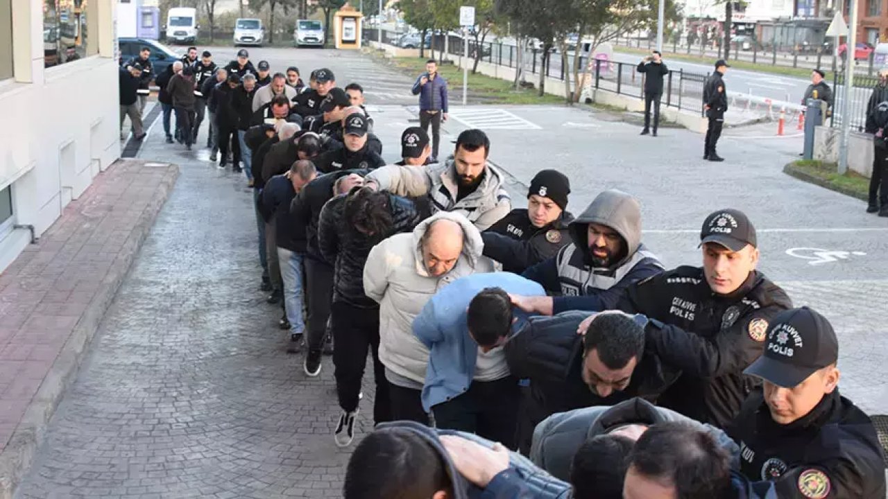 Kahramanmaraş’ta Ordu merkezli suç örgütü operasyonu! 24 kişi tutuklandı!