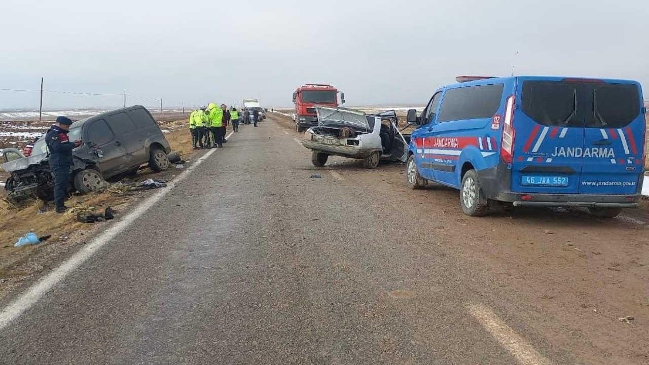 Kahramanmaraş’ta feci kaza! 1 ölü 3 yaralı