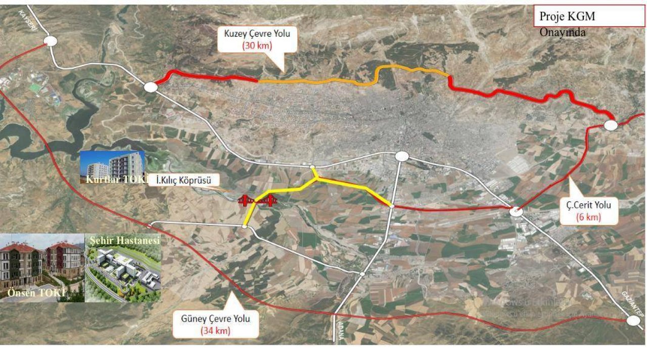 Kahramanmaraş’a Yeni Yol Müjdesi! Güney Çevre Yolu projesi başlıyor!