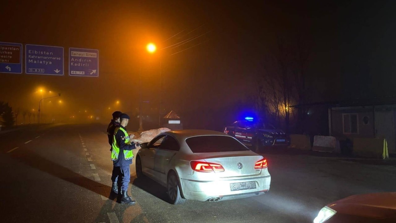 Kahramanmaraş’ta Jandarma suçlulara göz açtırmıyor!