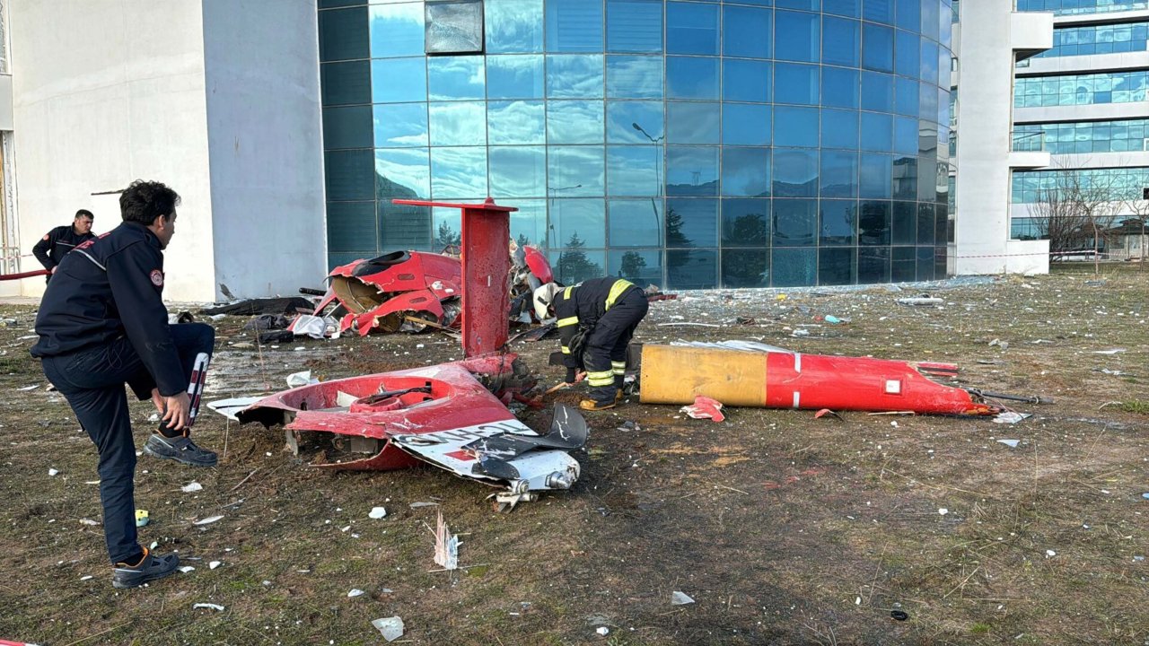 Muğla'da helikopter hastaneye çarptı! 4 kişi hayatını kaybetti