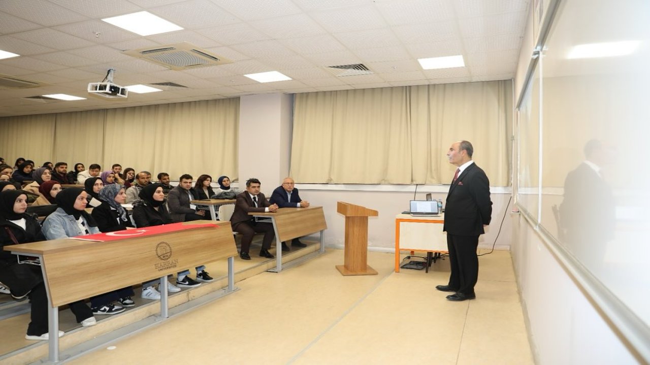 Kahramanmaraş KİÜ, iş insanı Balcıoğlu’nu Şanlıurfa’da öğrencilerle buluşturdu!