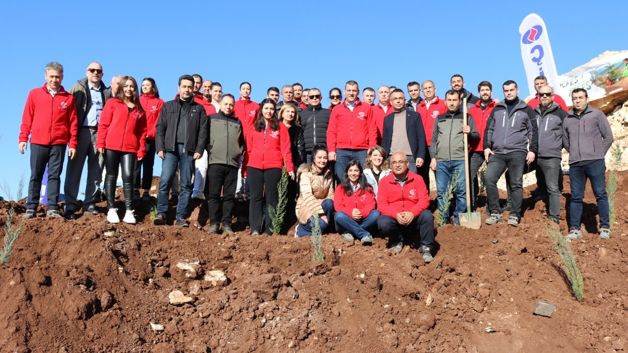 Kahramanmaraş’ta 25 bin metrekarelik ağaçlandırma projesi!