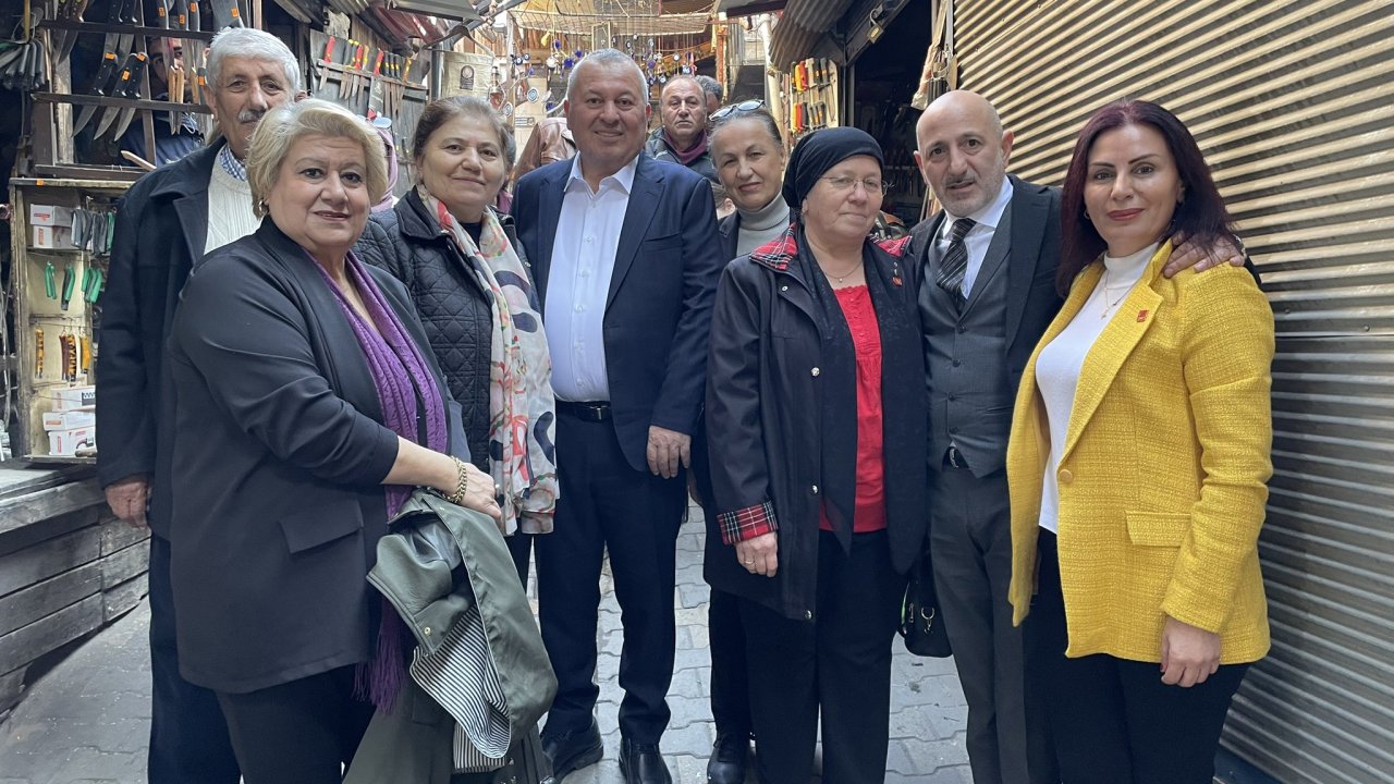 Cemal Enginyurt ve Öztunç Kahramanmaraş’ta esnafı dinledi!