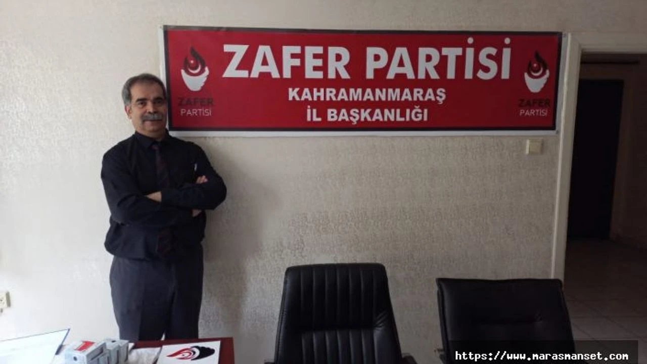 Zafer Partisi Kahramanmaraş'ta şok istifalar! İl Başkanı ile 7 İlçe Başkanı görevden ayrıldı!