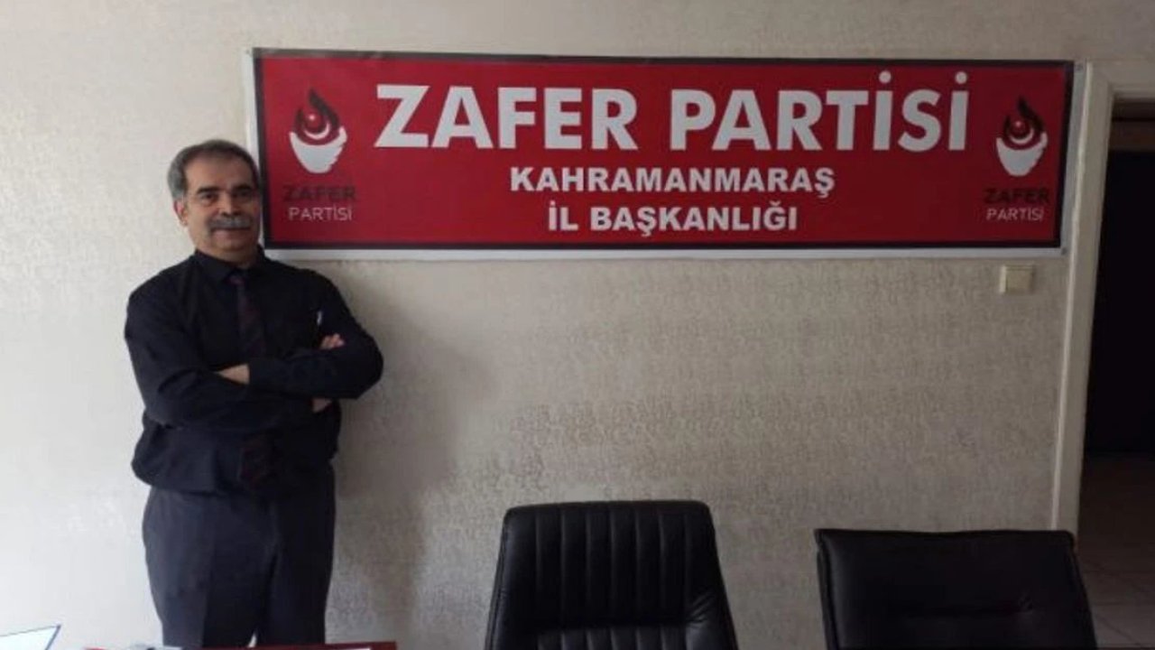 Zafer Partisi Kahramanmaraş'ta şok istifalar! İl Başkanı ile 7 İlçe Başkanı görevden ayrıldı!