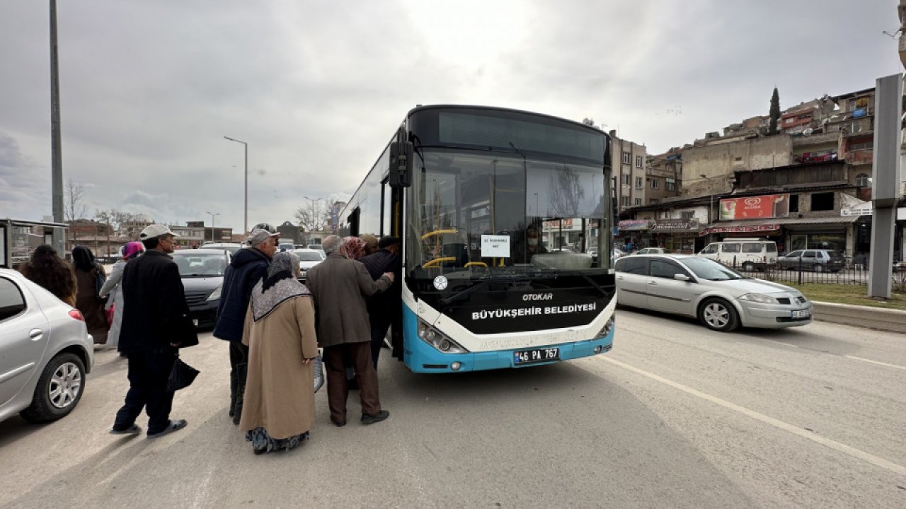 Kahramanmaraş’ta Toplu Taşıma Hattına Yeni Güzergâh eklendi!