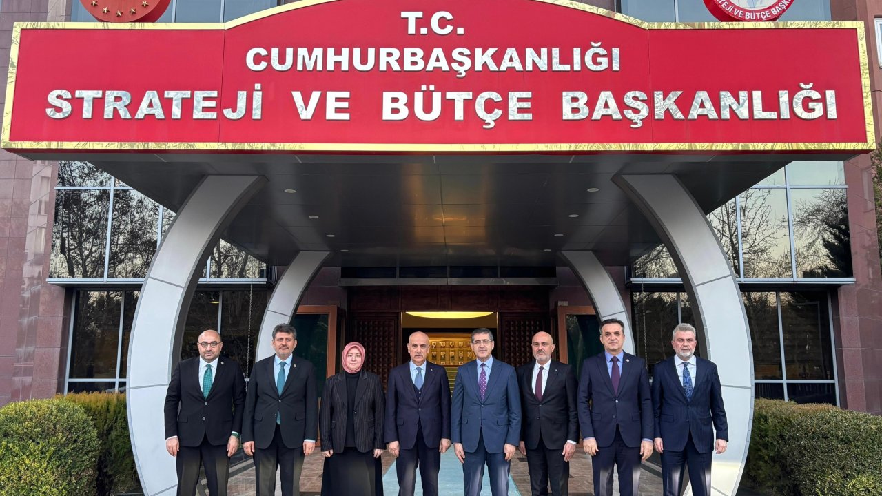 Kahramanmaraş Heyeti’nden Cumhurbaşkanlığı Strateji ve Bütçe Başkanlığına ziyaret!