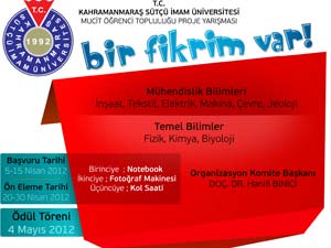 KSÜ Mucit Öğrenci Topluluğu Proje yarışması