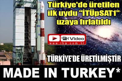 İlk Türk yapımı uydu uzaya fırlatıldı