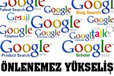 Googleın baş döndüren yükselişi