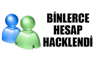 Binlerce MSN hesabı hacklendi