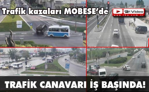 Trafik kazaları kamerada