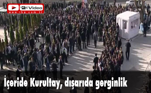 MHP Kurultayında gerginlik