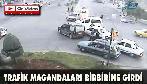 Magandalar birbirine girdi