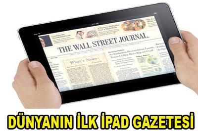 İpad Gazetesi Yapıldı