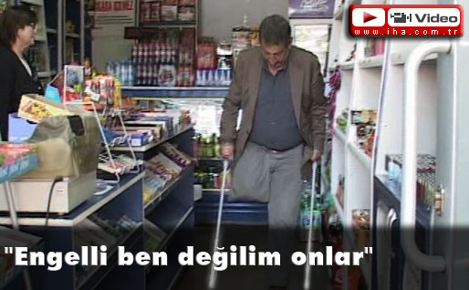 Engelli ben değilim onlar