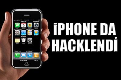 iPhone da hacklendi