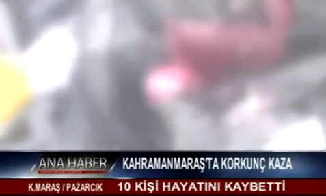 Tır İle Minibüs Çarpıştı Kazada 10 Kişi Hayatını Kaybetti.