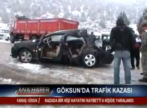 Göksunda Trafik Kazası