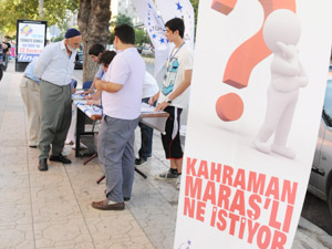 Kahramanmaraş’ın Sorunları Halka Soruldu