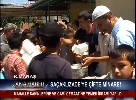 Saçaklızadeye Çifte Minare