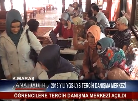 2013 Yılı Ygs-Lys Tercih Danışma Merkezi