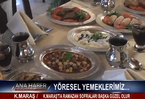 Kahramanmaraşta Ramazan Sofraları Başka Güzel