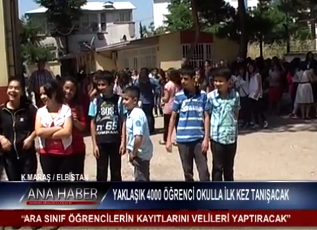 Yaklaşık 4000 Öğrenci Okulla İlk Kez Tanışacak.