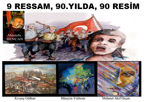 9 Ressam, 90.Yılda, 90 Resim