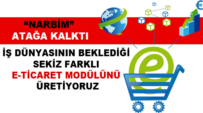 İş Dünyasının Beklediği Sekiz Farklı E-Ticaret Modülünü Üretiyoruz