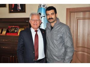 Oyuncu Murat Ünalmış Göreme’de