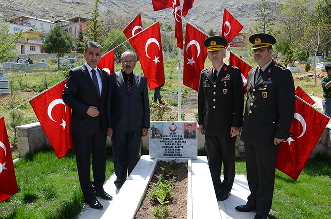 Şehit Kemal Özdoğan, Mezarı Başında Alındı