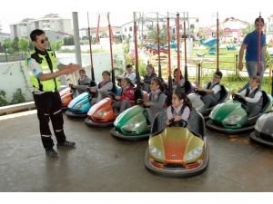 Hem Eğlendiler, Hem Trafik Kurallarını Öğrendiler