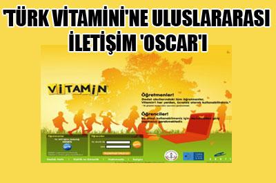 Türk Vitaminine uluslararası iletişim ödülü