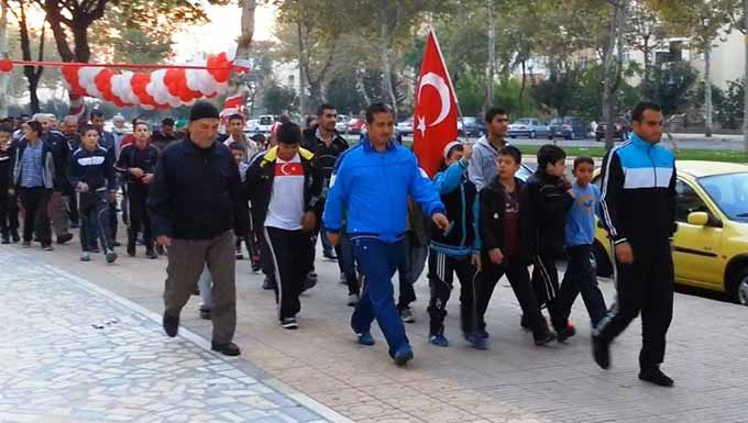 Kahramanmaraş’ta 7’den 70’e Yürüdüler