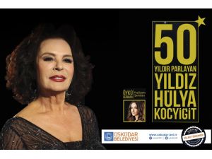 Hülya Koçyiğit 50’nci Sanat Yılını Üsküdar’da Kutluyor