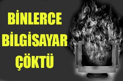 Anti-virüs virüs oldu, binlerce bilgisayar çöktü 