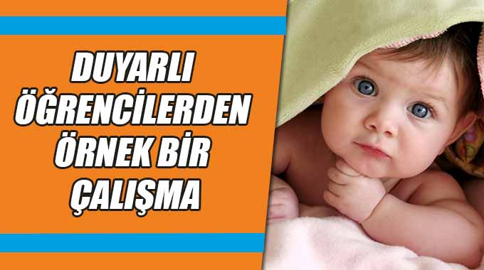 Duyarlı Öğrencilerden Örnek Bir Çalışma