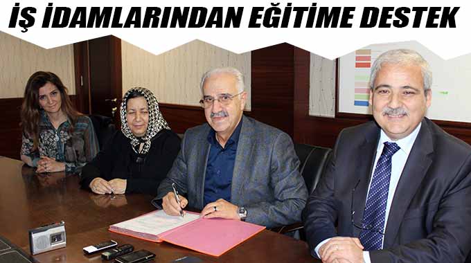 İş İdamlarından Eğitime Destek