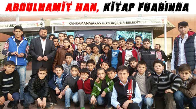 “Abdulhamit Han, Kitap Fuarında”