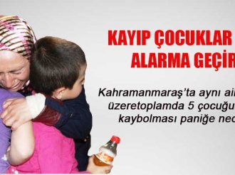  Kayıp Çocuklar Polisi Alarma Geçirdi 