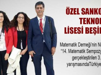 Özel Sanko Fen Ve Teknoloji Lisesi Beşinci Oldu