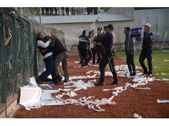 Osmaneli’deki 1. Amatör Futbol Ligi Müsabakasında Çıkan Olaylar