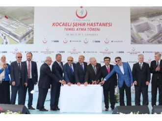 1,1 Milyar Tl’lik Dev Şehir Hastanesinin Temeli Atıldı