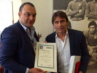 Conte, İtalyan Spor Yazarları Seminerine Katıldı