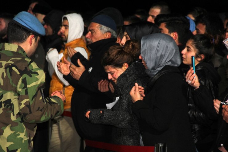 Afrin şehidinin cenazesi memleketi Erzurum’a getirildi